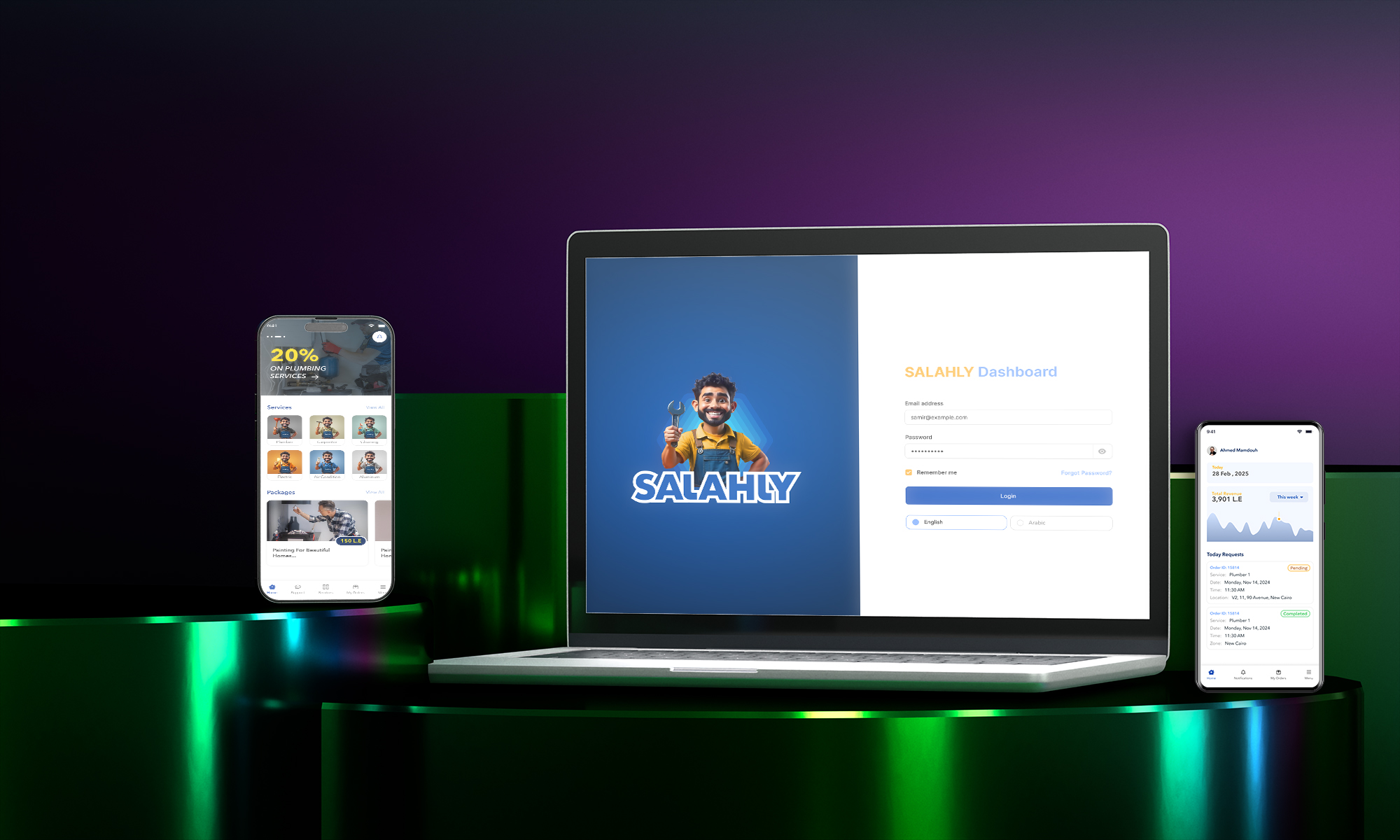 Home Services Management Platform